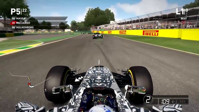 Red Bull RB11 F1 2015 Daniel Ricciardo Testing Livery | OnBoard Fast Lap смотреть онлайн