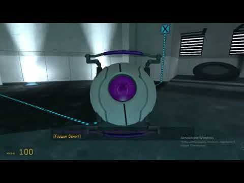 Прохождение Portal Камера испытаний 19 Финал #11