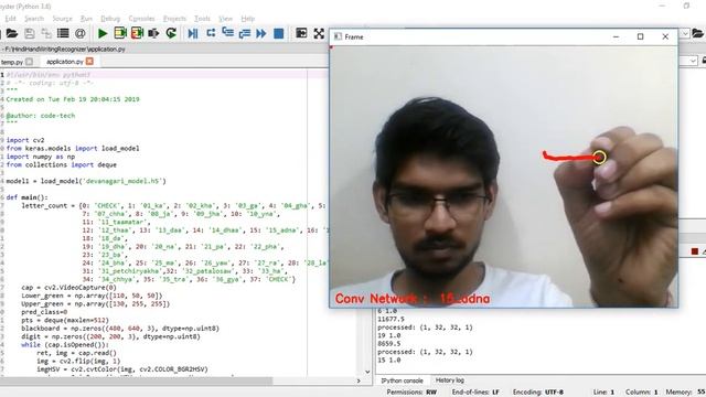 Hindi HandWriting recognition || machine-learning || opencv || tensorflow смотреть онлайн