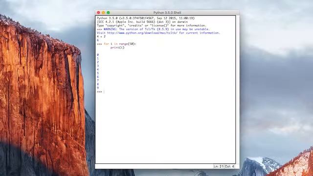 Using IDLE on Mac OS X смотреть онлайн