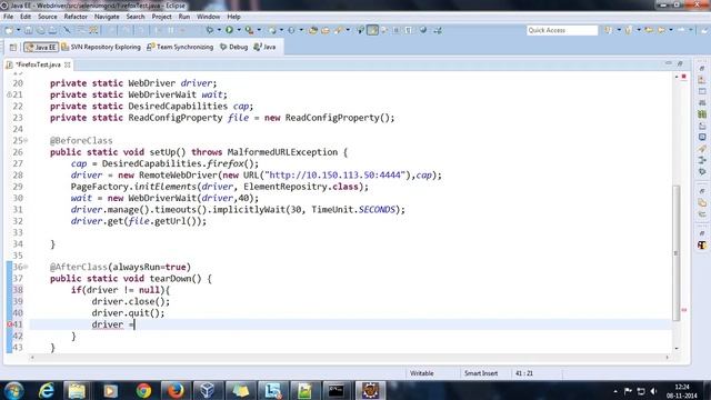 13. Running the Selenium Script on Specific Node смотреть онлайн