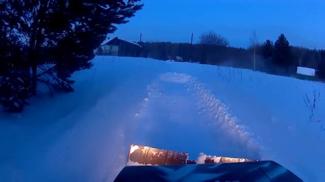 отвал на ниву из бочки. бьем дорогу. смотреть онлайн