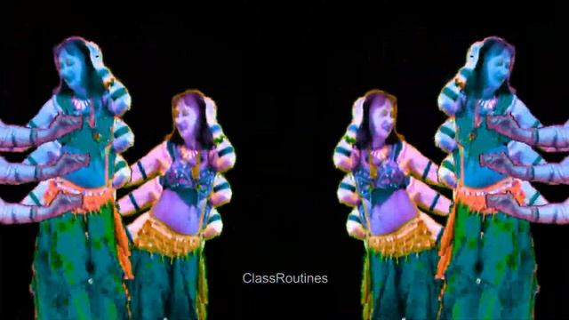 Renee Fun multi arms Belly Dancing @ClassRoutinesRENEEsFunClips смотреть онлайн