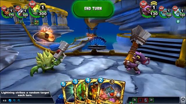 Food Fight Gameplay | Skylanders Battlecast смотреть онлайн