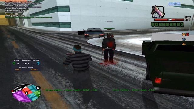 МЯСНЫЕ КАПТЫ НА ЗИМНЕЙ СБОРКЕ ГТА ДЛЯ ОЧЕНЬ СЛАБЫХ ПК [GTA:SAMP] SAMP RP