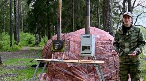 Печь для зимней палатки. Какое расположение трубы лучше!?