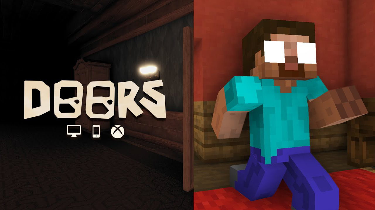 Игра ДВЕРИ DOORS в МАЙНКРАФТ МОД Minecraft Roblox – Прохожу ВСЁ! смотреть онлайн