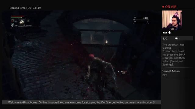 Bloodborne: The Old Hunters. [1] "A legend is Bloodborned!" - R3D live смотреть онлайн