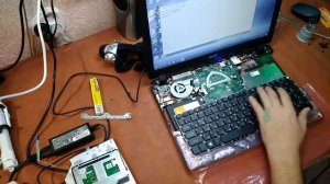 Замена клавы у ноутбука Acer Aspire ES1 523 66AW