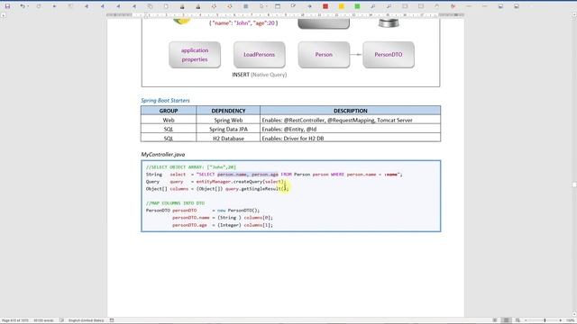 Spring Boot - Database: 8.5.19 JPQL - createQuery() - Projection - Object[] to DT смотреть онлайн