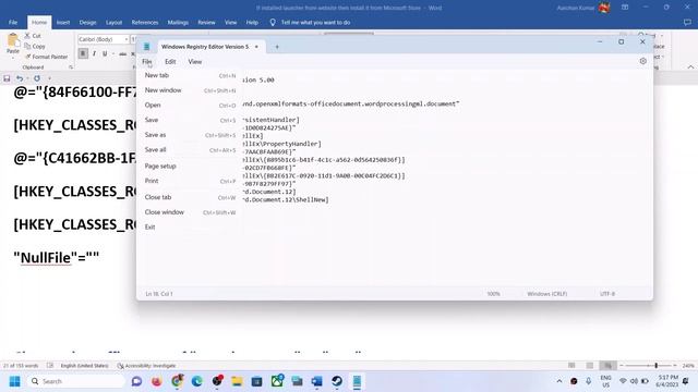 Fix Word, Excel and PowerPoint Are Missing From The Right Click New Menu On Windows PC смотреть онлайн