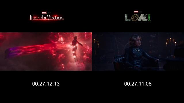 WandaVision & Loki Scenes Sync Perfectly?!
