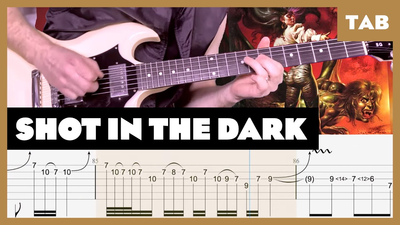 Ozzy Osbourne - Shot in the Dark - Guitar Tab | Lesson | Cover | Tutorial смотреть онлайн