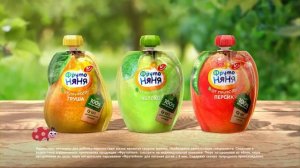 Любимые пюре "ФрутоНяня" в новой "фруктовой" упаковке!