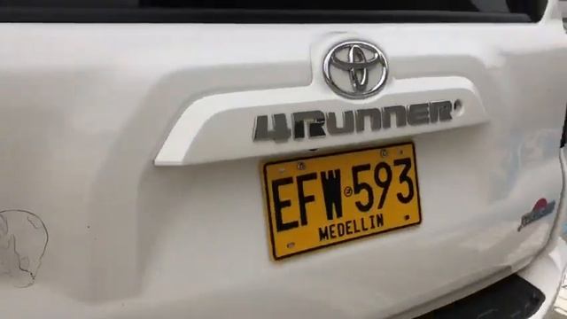 TOYOTA 4 RUNNER AUTOMATICO 4X4 GASOLINA EFW593 VIDEO смотреть онлайн