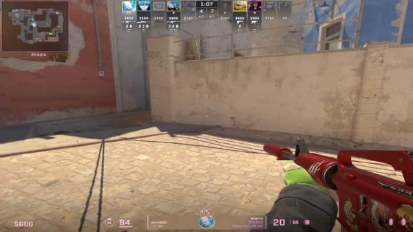 CS2 POV donk (30/14) (Mirage) | Counter-Strike 2 Faceit