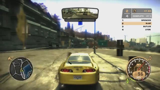 NFS Most Wanted Ep11 - That was CLOSE! | SLAPTrain смотреть онлайн