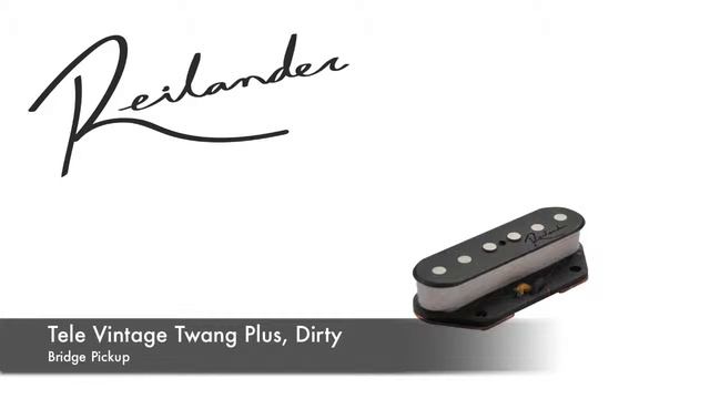 Reilander Tele Vintage Twang Plus Pickups through Vox AC30 смотреть онлайн