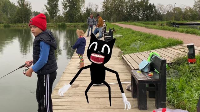 Картун КЭТ на рыбалке смотреть онлайн