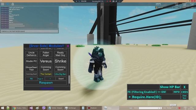 Warning! Swearing!! Roblox - ServerSide Executor + Bloodlust Archangel showcase! смотреть онлайн
