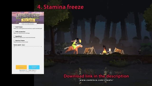 Kingdom New Lands : Trainer (cheats) - gold dupe, infinite stamina.. смотреть онлайн