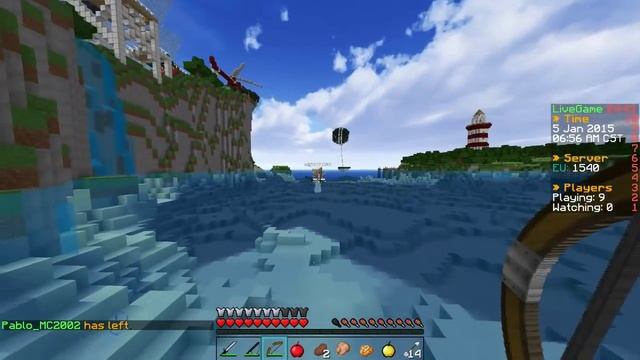 ОСТАЛСЯ ОДИН ПРОТИВ ТРОИХ! ГОЛОДНЫЕ ИГРЫ! 484 HUNGER GAMES - MINECRAFT смотреть онлайн