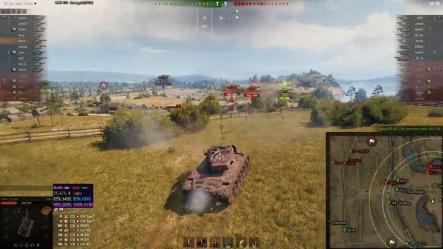 Гайд прем танка Т26E4 SuperPershing(как играть)