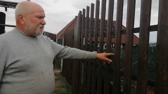Паркан своїми руками. Євроштахетник. Частина 4. смотреть онлайн