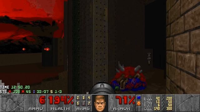 Doom 2 in Spain Only - MAP29: El Extremo Vivo (Blind Ultra-Violence 100%) смотреть онлайн