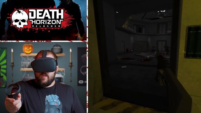 Death Horizon Reloaded Oculus Quest Smooth Motion Gameplay | QUESTober смотреть онлайн