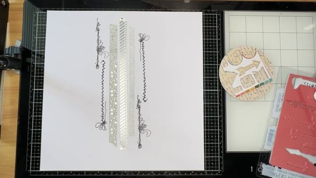 Iron Crafters Challenge - Washi Tape - Rainbow Magic - Metallics - November 2023
