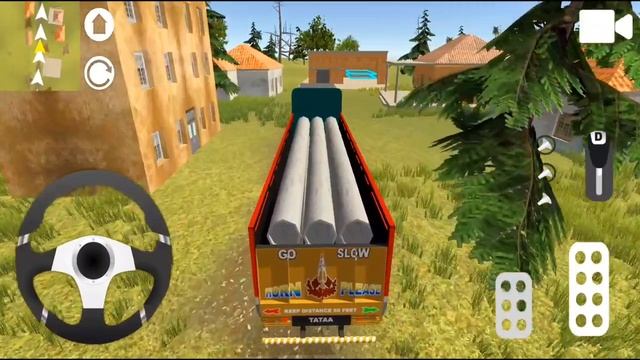 Indian Cargo Crazy Tractor Simulator Village Truck Driving Game - Android Gameplay Driving MFGJNVH смотреть онлайн