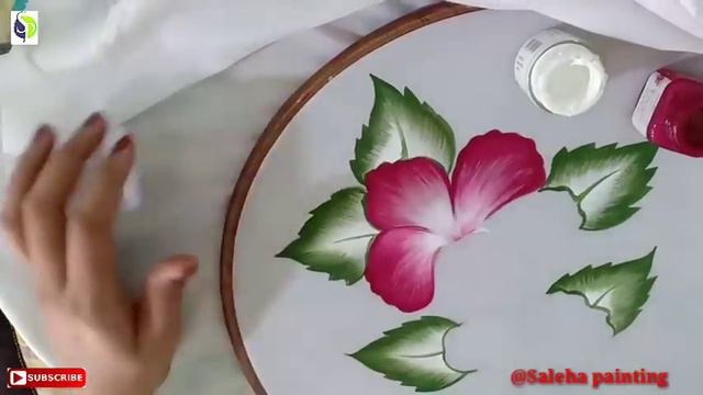 Basic Tutorial fabric Easy Painting design. смотреть онлайн