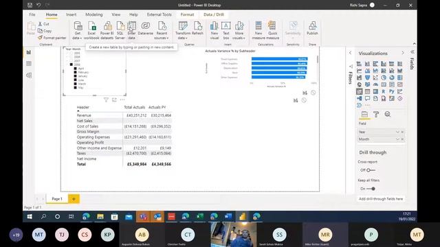 Building an Income Statement in Power BI end To end by Rishi Sapra смотреть онлайн