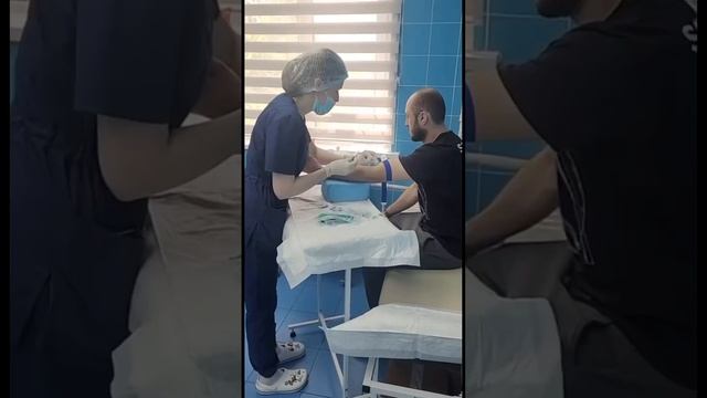 Тимур Никулин в клинике GeoGraft. Подготовка к пересадке волос. #пересадкаволос