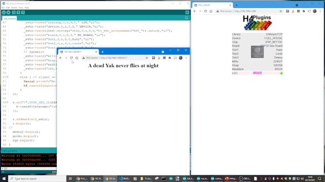 H4AsyncWebServer v0.0.1 Released (more like an escape, but...) смотреть онлайн