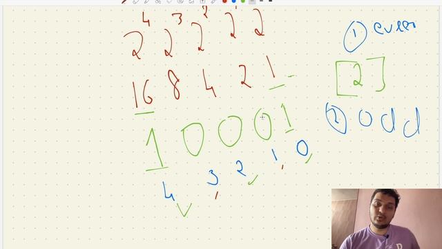 Number of Even and Odd Bits | #6319 || Leetcode | Weekly contest 337 || English смотреть онлайн