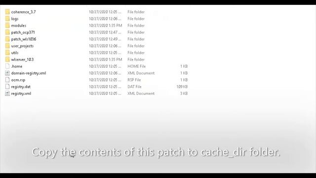 [WLS 10.3.6] Steps to apply ADR patch on WebLogic Server смотреть онлайн