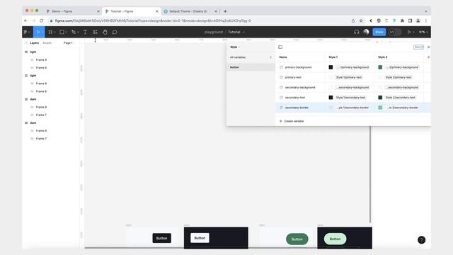 Light/dark mode and theming with variables in Figma смотреть онлайн