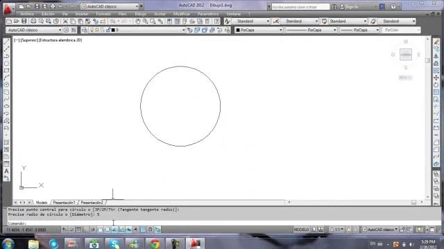 AutoCAD 2012. Leccion 2 parte 1 смотреть онлайн