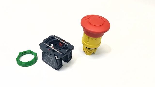 Кнопка SHN XB5 AS8444 (аварийная, возвр. поворотом, 2НЗ) КЭП 12000061393 смотреть онлайн