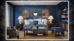 Домашние интерьеры в синих тонах | Home interiors in blue tones