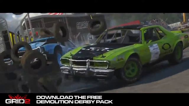 GRID 2 — обновление Derby Pack смотреть онлайн