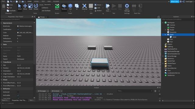 Азы скриптинга в Roblox Studio | Роблокс студио скрипты смотреть онлайн