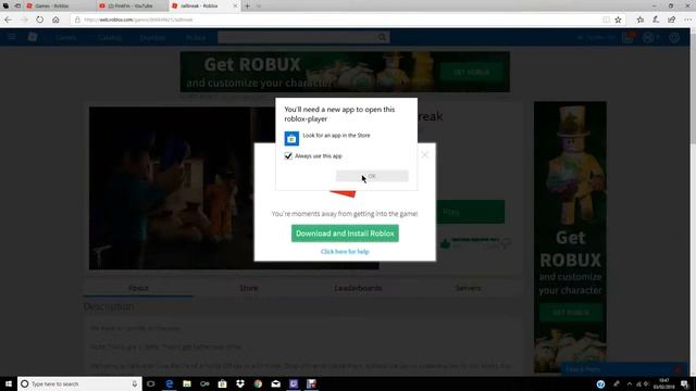 How to Install and play ROBLOX ~ 2018 ~ Windows 10 смотреть онлайн