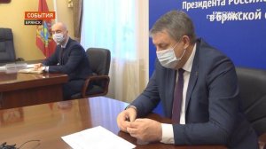 Губернатор Александр Богомаз провел очный прием граждан по личным вопросам