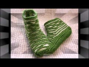 ПРОСТЫЕ СЛЕДИКИ СПИЦАМИ БЕЗ ШВА✨