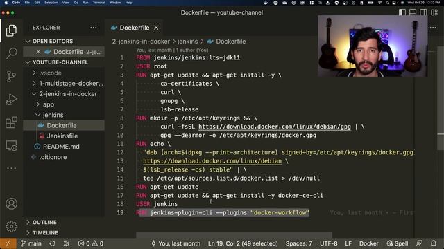 How to use Docker in Jenkins Pipeline - Jenkins Docker Integration Tutorial смотреть онлайн