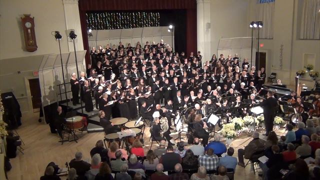 Stravinsky Symphony of Psalms Mvt II. Monadnock Chorus and Keene State Choirs смотреть онлайн