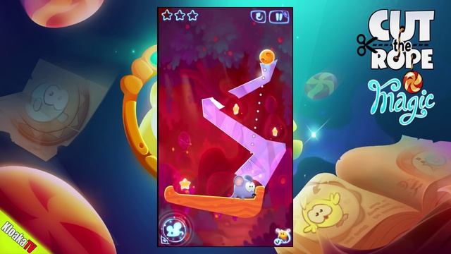 Cut The Rope: Magic 3-17 Magic Forest Walkthrough (3 Stars) смотреть онлайн
